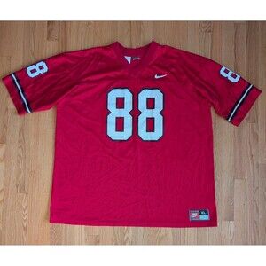 Vintage Nike Team Ohio State Buckeyes Football Jersey #88 Size XL Made in U S A